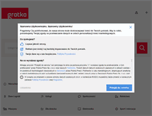Tablet Screenshot of gratka.pl